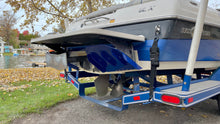 Load image into Gallery viewer, Blue surf tabs on 2003 Malibu Wakesetter VLX wake surf boat